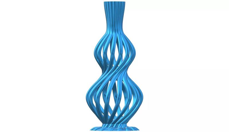 Twisted Strip Vase