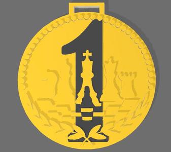Medalla Ajedrez / Chess Medal