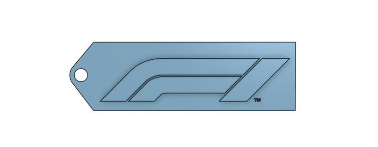 F1 keychain