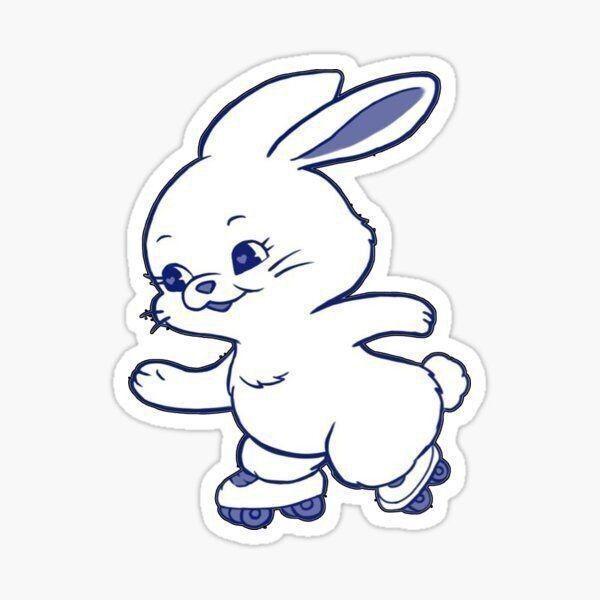 newjeans BUNNY LOGO
