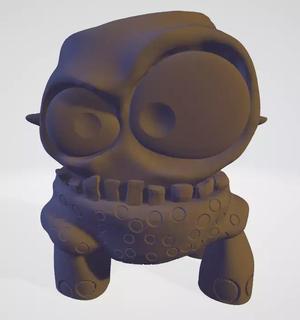 Monster pot 1 stl for 3D printing