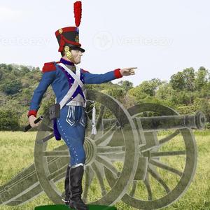 Officier de Tir Napoleon - Servant Gribeauval #5