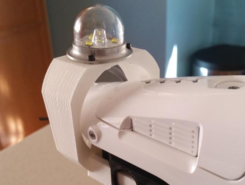 Strobe Light mount for DJI Inspire 1