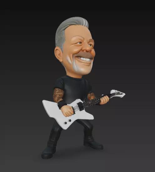 James Hetfiel cartoon figure