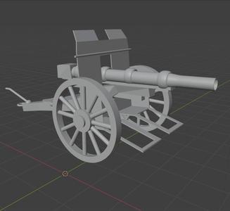 World War One Cannon