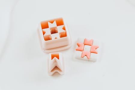 2 Quilted CLay Cutters .75 Inch and 1.00 Inch