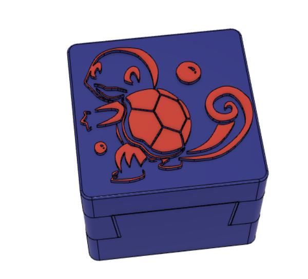 CHINESE NESTING BOX POKEMON CARAPUCE