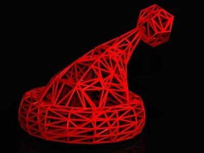 VORONOI SANTA HAT