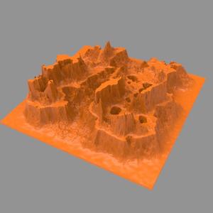 Mountain Terrain Landscape 2