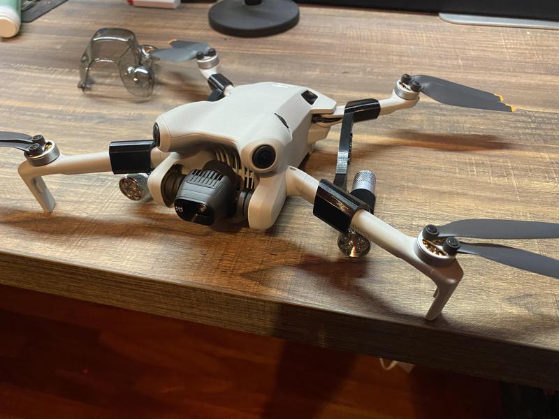 DJI MINI 4  STROBE LIGHT  MOUNTING KIT