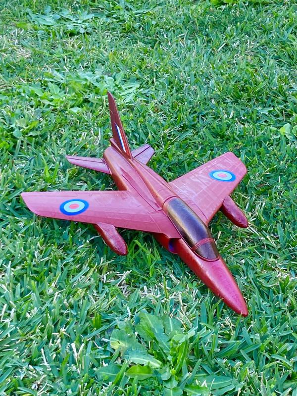 Folland Gnat T.1 for Xfly Galaxy 30mm EDF (sub 250g)