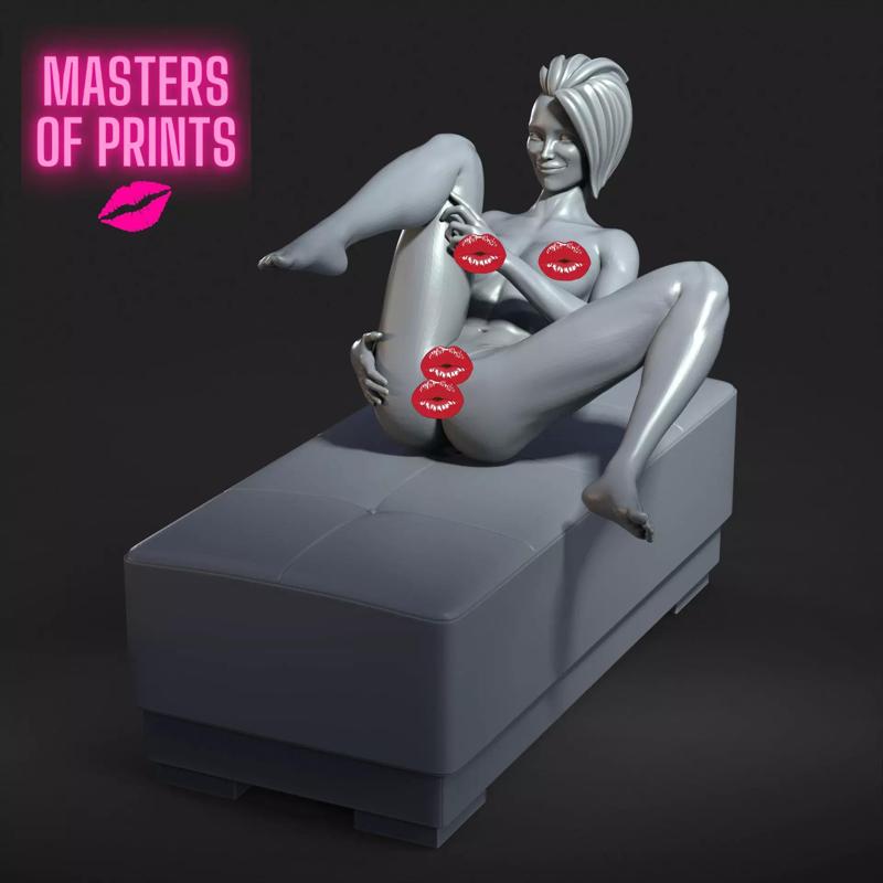 sexy pose - NSFW - EROTIC MINIATURE 75 MM SCALE