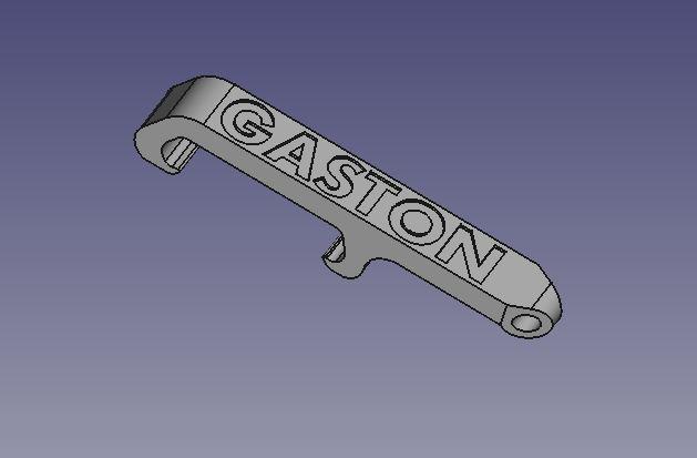 Gaston pocket bottle opener