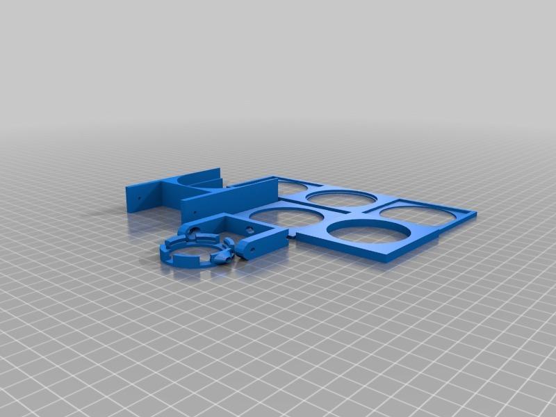 LED light holder for Leica MS5 stereoscope