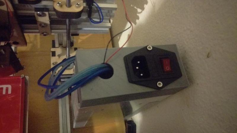 Terminal Cover for 12v 30a power supply with switch