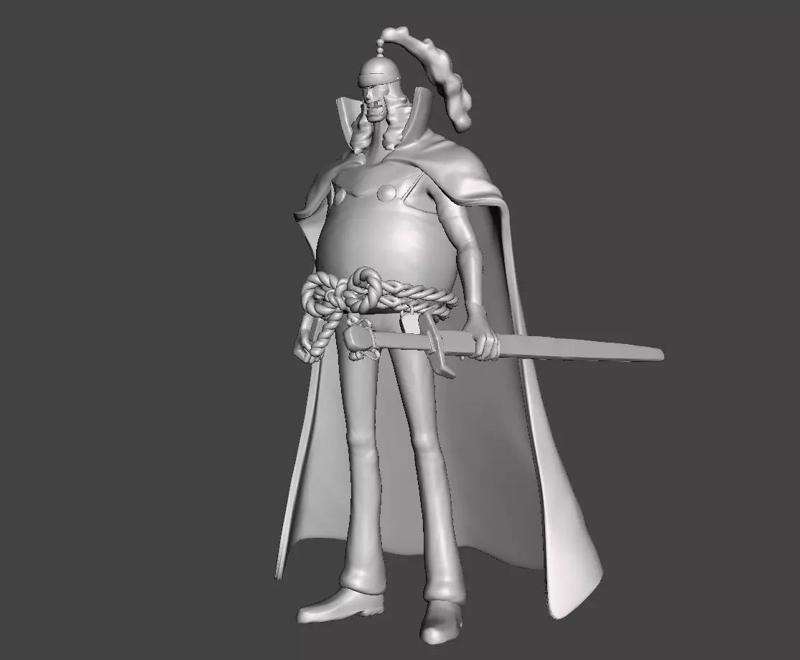 Vice Admiral Ship Cutter T bone 3D Model