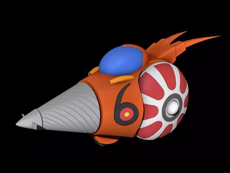 Chibi Driller Car from Casshan