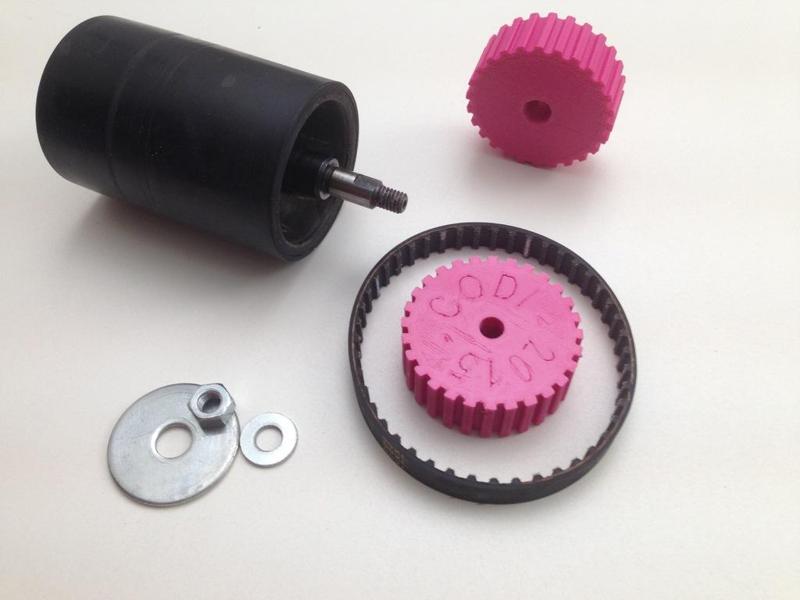 Ricambio per ruota dentata della cinghia : vecchia scartatrice Felisatti TP411 - Replacement gear belt : old belt sanders Felisatti TP411