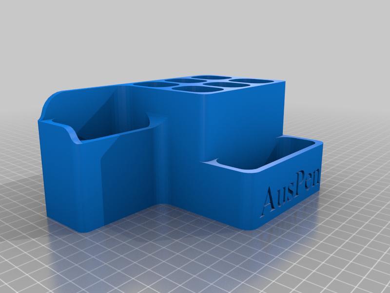 AusPen Refillable whiteboard marker holder