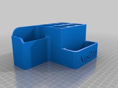 AusPen Refillable whiteboard marker holder