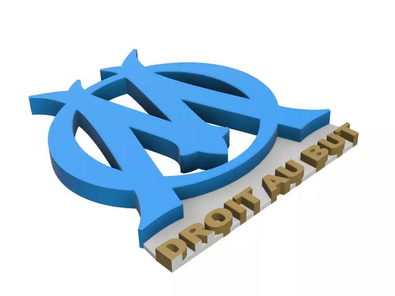 Olympic Marseille Wall Sign