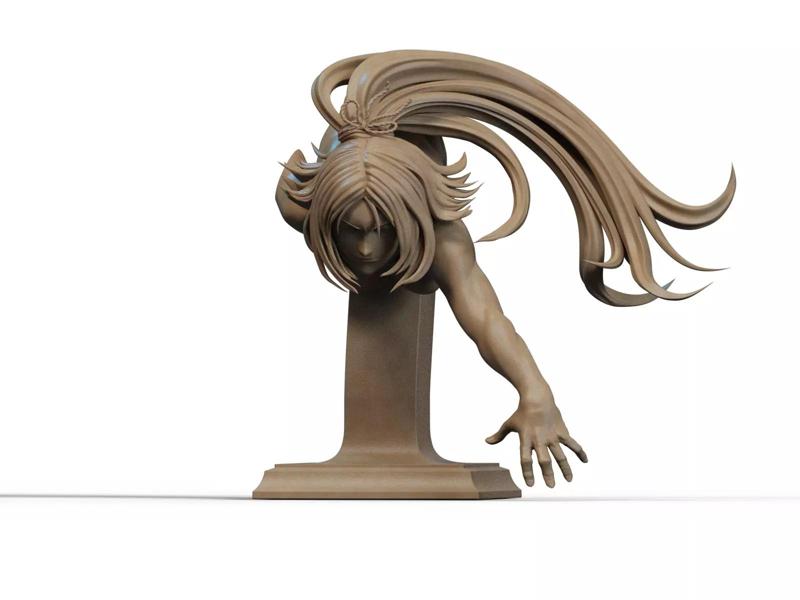 Yoruichi Bust 3D Print