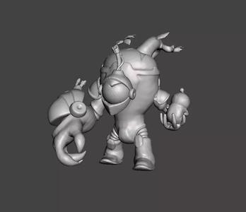 Astronaut Maokai 3D Model