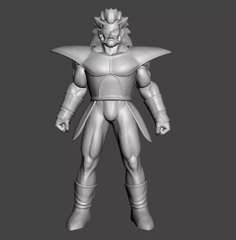 Banan 3D Model dragon ball character