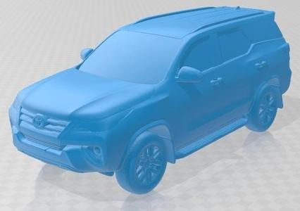 Toyota Fortuner VXR 2019 Printable Car