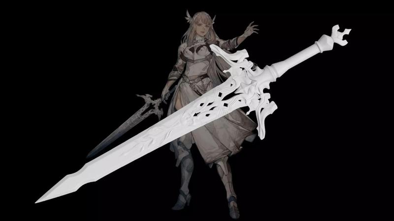 Alskir Sword of the God of Light Valkyrie Elysium