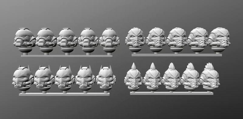 space heroes helmet pack