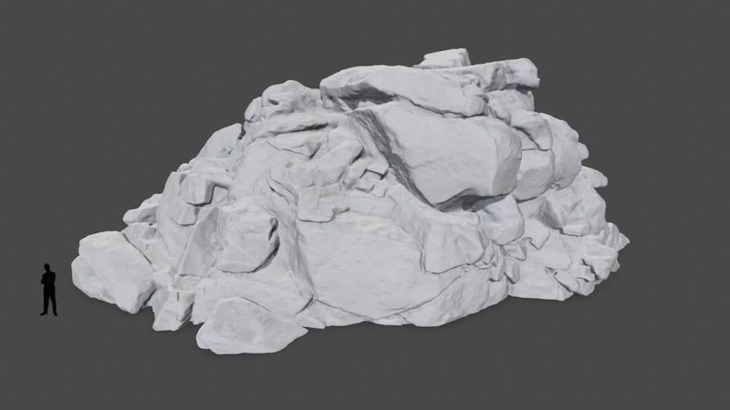 print rock 3 pile of rocks