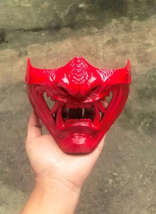 Oni hannya samurai mask