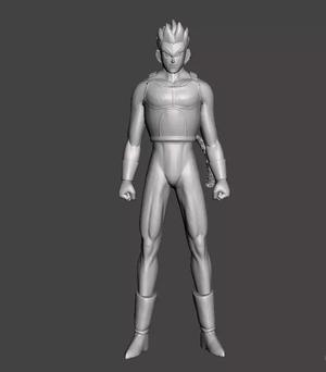 Beets 3D Model anime character