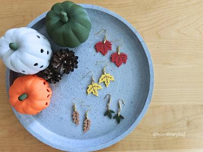 Autumn earrings