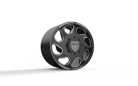 FRONT SPECIALITY FORGED D007 WHEEL 3D MODEL