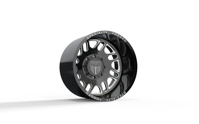 REAR SPECIALITY FORGED D027 WHEEL 3D MODEL