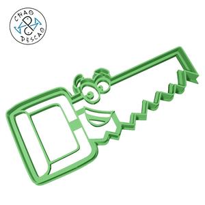 Saw - Father´s Day - Cookie Cutter - Fondant - Polymer Clay