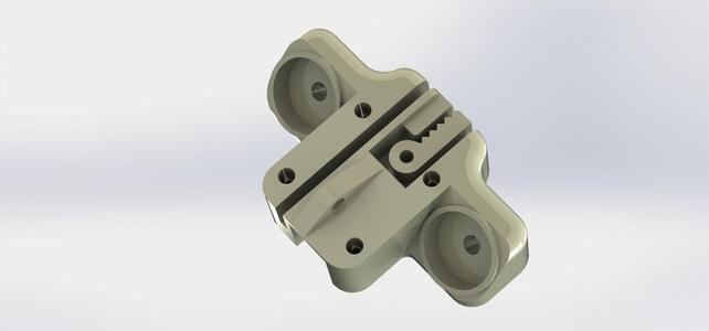 Delta Kossel 15mm Magnetic Carriage with Belt Tensioner