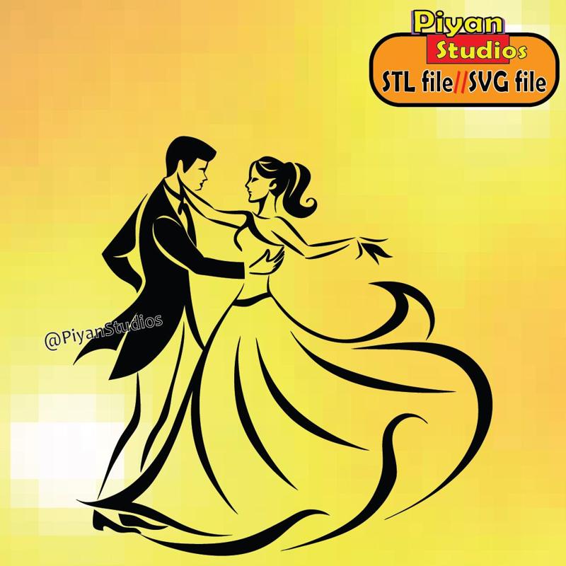 couple dace wall art