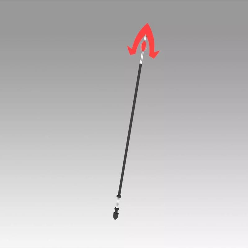 Akame ga KILL Bulat Spear Cosplay Weapon Prop
