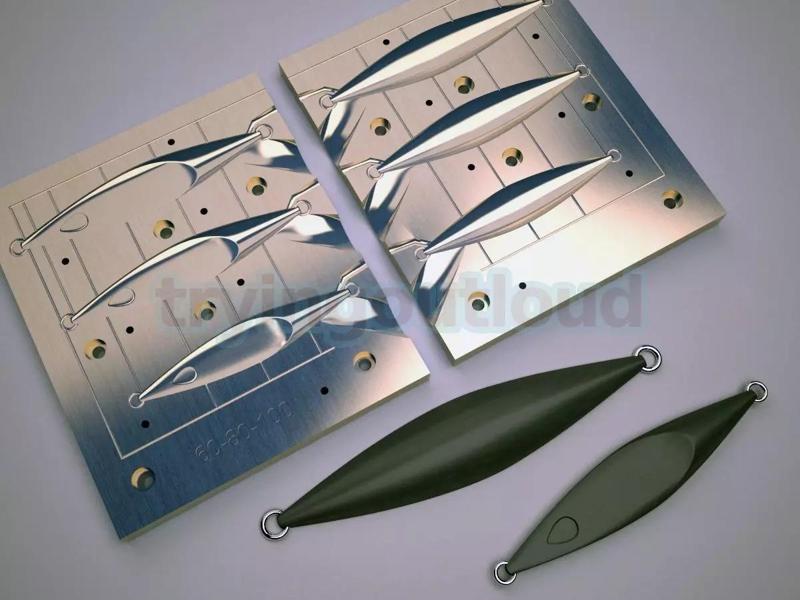 60-80-100 Gr Flipping Slow Pitch Metal Jig Mold