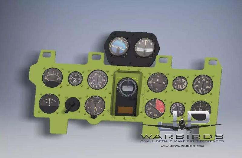 A6M Zero instrument panel