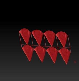 Breakaway guitar picks