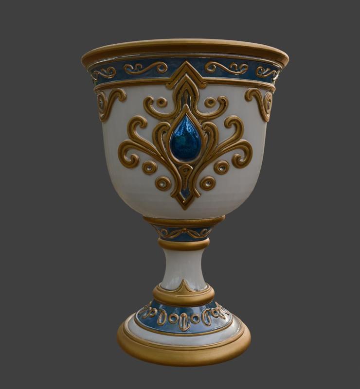 Goddess Porcelain Cup
