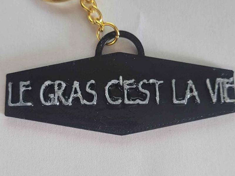 keychain fat is life