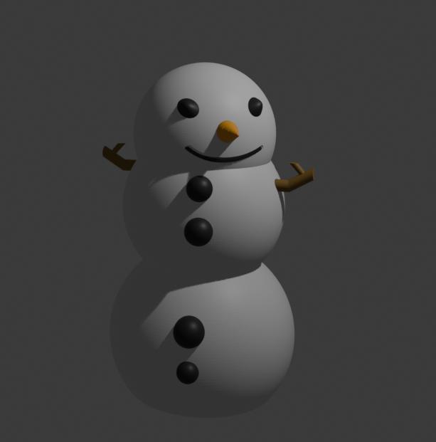 CAJA ENVASE ARTICULABLE ARMABLE ESTILO MUÑECO DE NIEVE