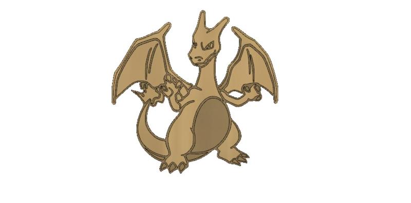 Pokémon cookie cutter -DRACAUFEU 2-