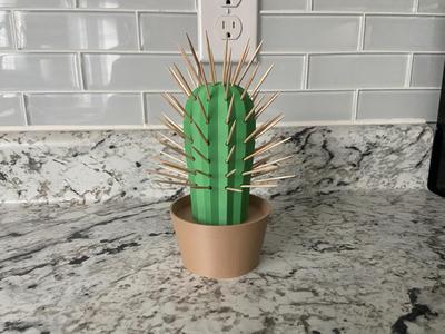 Cactus Toothpick Holder Remix