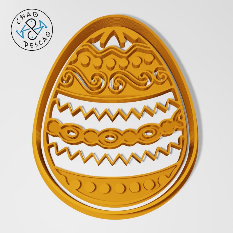 Easter Egg - Cookie Cutter - Fondant